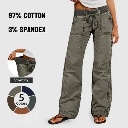 ⚡FINAL SALE⚡ women’s-high-stretch-mid-rise-straight-pants