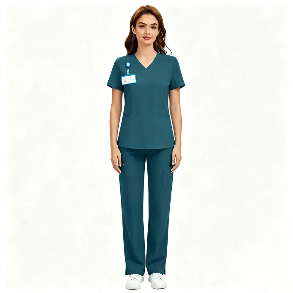 Women's 2-Piece 4-Way Stretch Scrub Sets