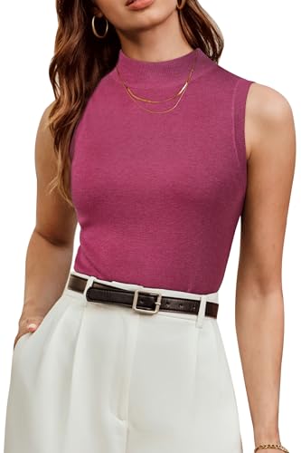 Women's Wool Blend Mock Neck