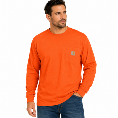 🔥CHT Men's K87 Workwear Loose Fit Heavyweight Short-Sleeve Pocket T-Shirt