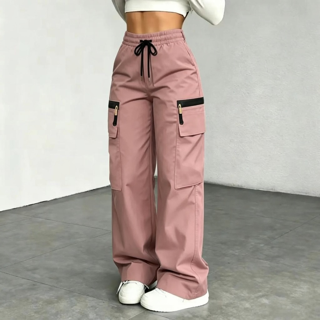 ⚡FINAL SALE 🔥Women's lightweight loose cargo pants with multiple pockets