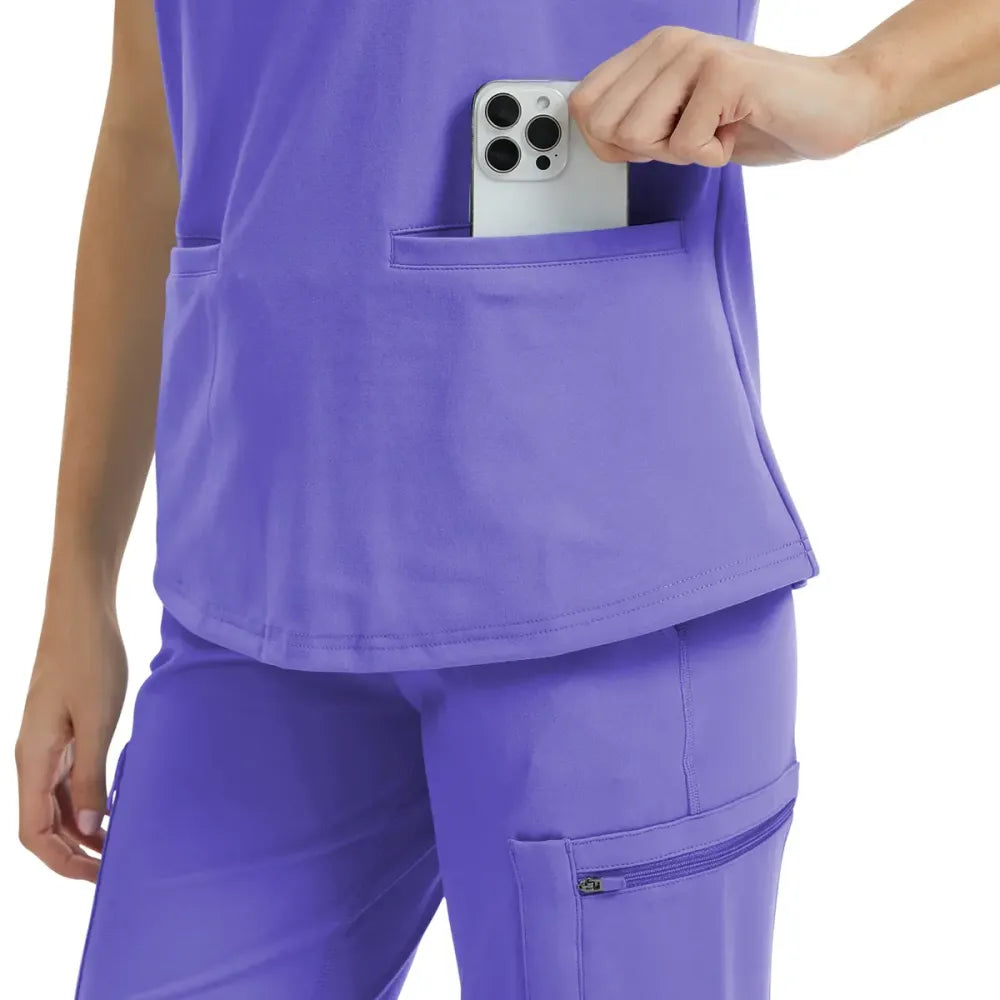 Women's 2-Piece 4-Way Stretch Scrub Sets