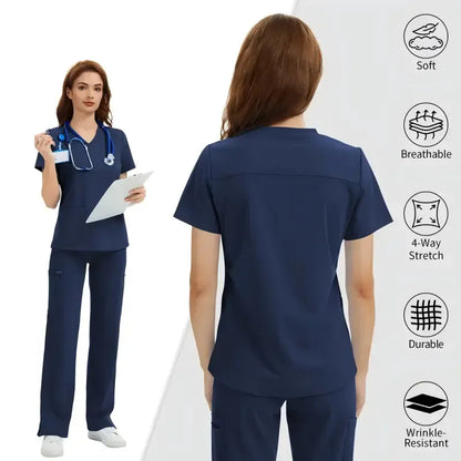 Women's 2-Piece 4-Way Stretch Scrub Sets