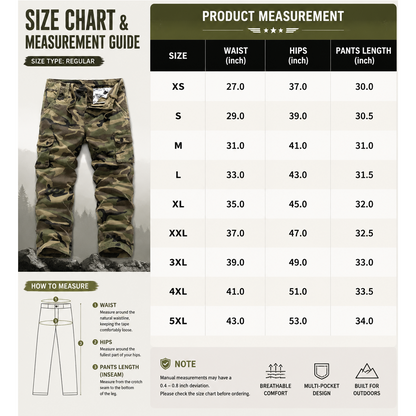 🔥 【LAST DAY SALE】Men’s practical camouflage cargo pant🔥