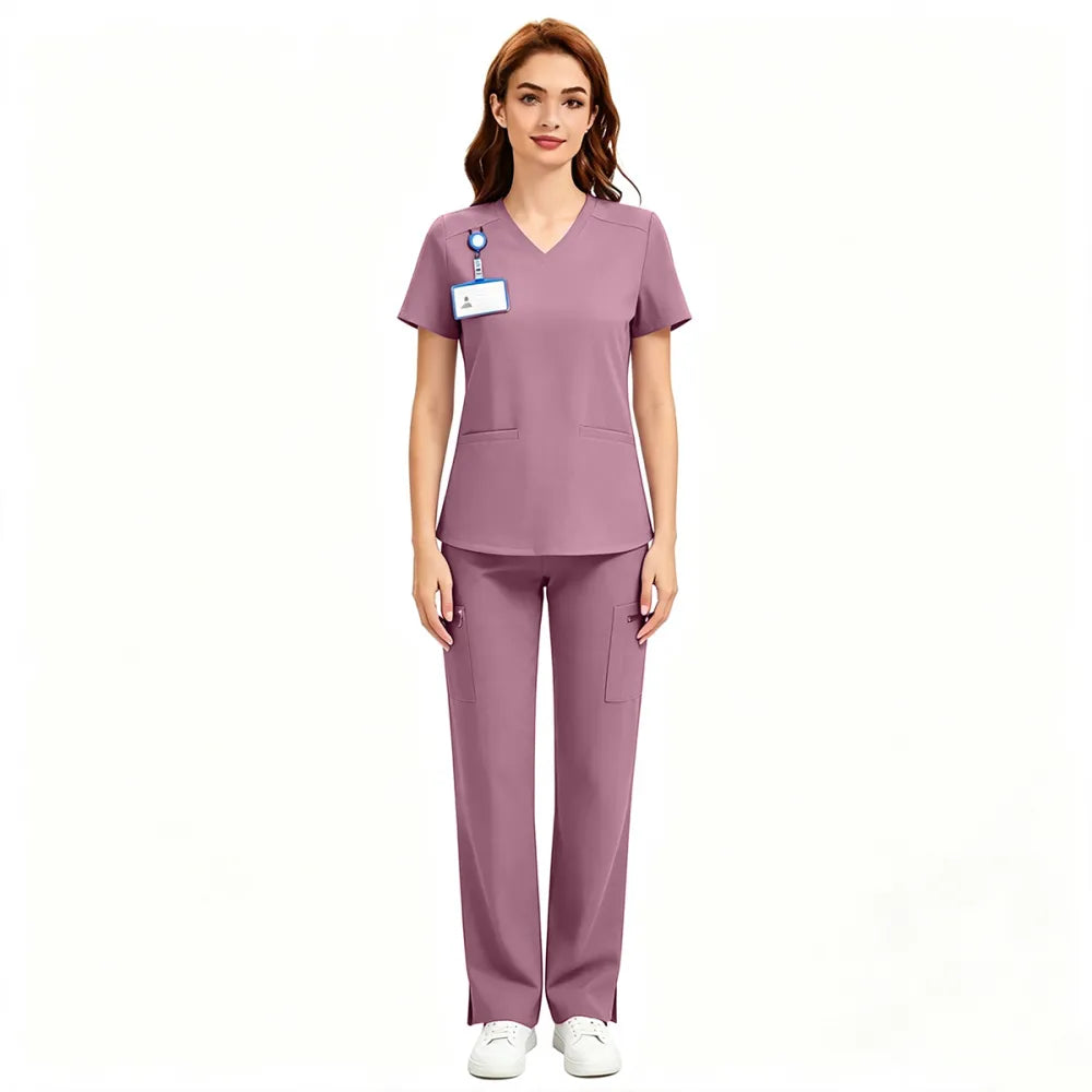 Women's 2-Piece 4-Way Stretch Scrub Sets
