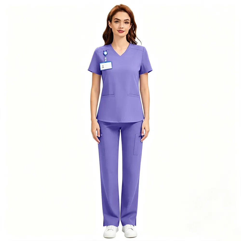 Women's 2-Piece 4-Way Stretch Scrub Sets