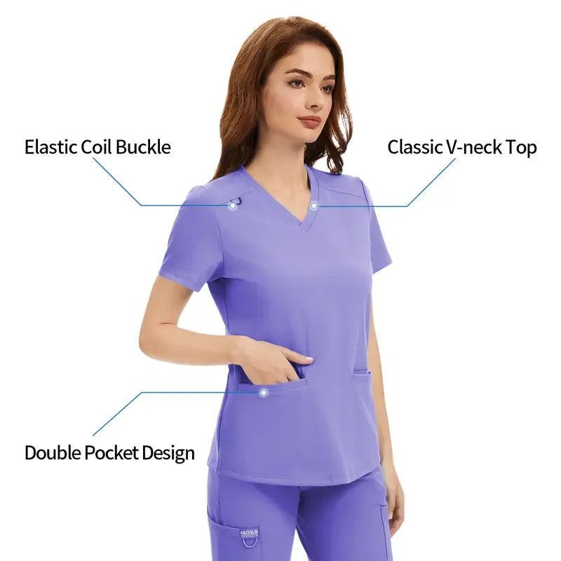 Women's 2-Piece 4-Way Stretch Scrub Sets