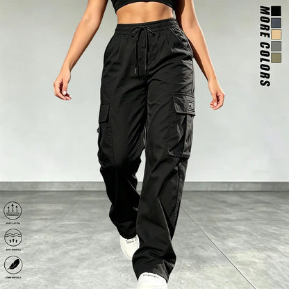 [LAST DAY SALE] Women’s Cargo Pants High Waist Loose Fit