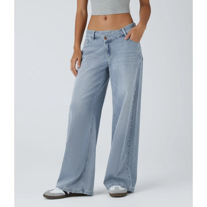 Comfort Stretch Baggy Casual Jeans